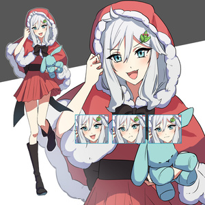 サンタの女の子