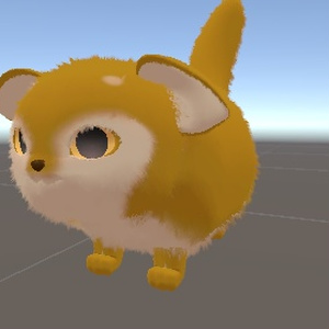 すねこすり　柴犬テクスチャ