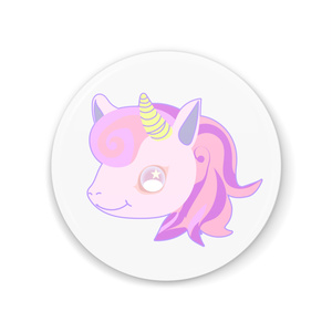 【きゃわ❣】pink://unicorn.tokyoオリジナル缶バッジ