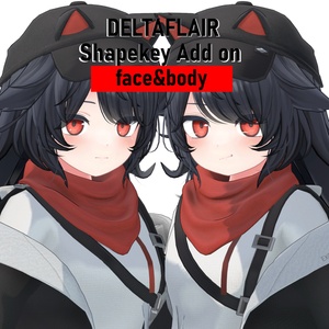[Delta Flare] Shapekey Add on [Face & Body] [#DRUM_OFF_]