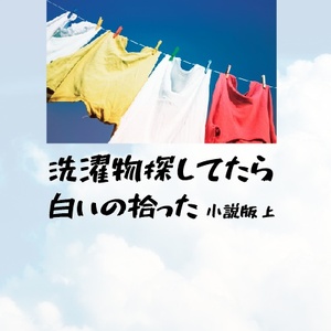 【冬コミ新刊】洗濯物探してたら白いの拾った 小説版 上（完全書き下ろし）