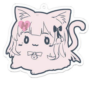 neko milk keychain