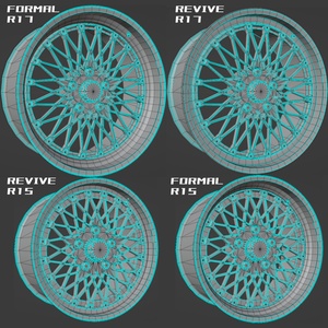 【VRChat想定】クラシックホイール『FORMAL MESH』&『REVIVE MESH』 缩略图 5