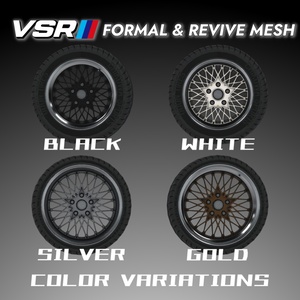 【VRChat想定】クラシックホイール『FORMAL MESH』&『REVIVE MESH』 缩略图 3