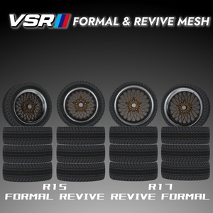 【VRChat想定】クラシックホイール『FORMAL MESH』&『REVIVE MESH』 缩略图 2