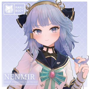オリジナル3Dモデル「ネミア -Nenmir-」 #MARUBODY