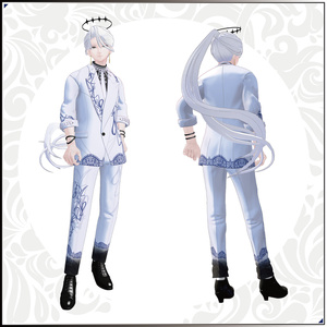 【3Dモデル】龍青（りゅうせい）-Ryusei- ＜VRC対応＞ 缩略图 3