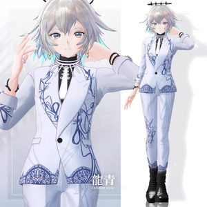 【3D衣装】龍青 -Ryusei Celadon style- ＜VRC対応＞ 缩略图 6