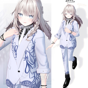 【3D衣装】龍青 -Ryusei Celadon style- ＜VRC対応＞ 缩略图 14
