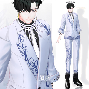 【3D衣装】龍青 -Ryusei Celadon style- ＜VRC対応＞ 缩略图 9