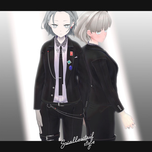 【3D衣装】鳳蝶 -Ageha Swallowtail style- ＜VRC対応＞ 缩略图 21