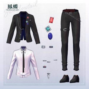 【3D衣装】鳳蝶 -Ageha Swallowtail style- ＜VRC対応＞ 缩略图 17