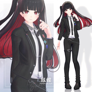 【3D衣装】鳳蝶 -Ageha Swallowtail style- ＜VRC対応＞ 缩略图 7