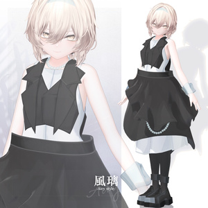 【3D衣装】風璃 -Furi Airy style- ＜VRC対応＞ 缩略图 11