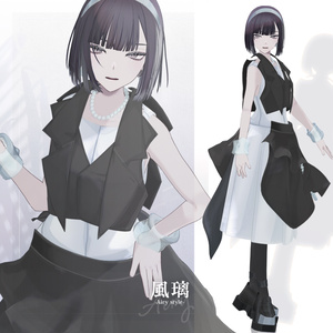 【3D衣装】風璃 -Furi Airy style- ＜VRC対応＞ 缩略图 8