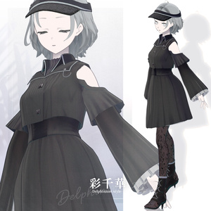 【3D衣装】彩千華 -Sachika Delphinium style- ＜VRC対応＞ 缩略图 6
