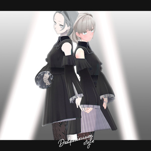 【3D衣装】彩千華 -Sachika Delphinium style- ＜VRC対応＞ 缩略图 16