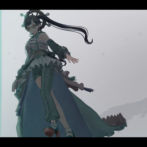 【3D衣装】瑚紅姫 -Cocohime Coral style- ＜VRC対応＞ 缩略图 13