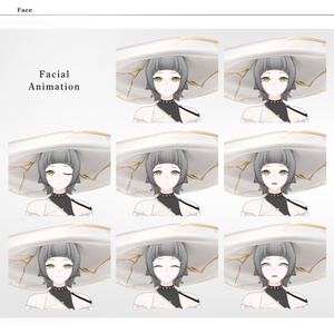 【3Dモデル】妃白（ひしろ） -Hishiro- ＜VRC対応＞ 缩略图 6