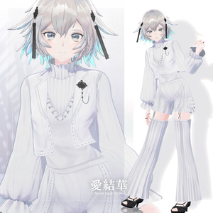 【3D衣装】愛結華 -Ayuka Asian knot style- ＜VRC対応＞ 缩略图 3