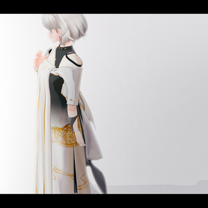 【3D衣装】妃白 -Hishiro Kintsugi style- ＜VRC対応＞ 缩略图 14