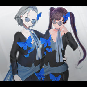 【3D衣装】璃空 -Riku Azure style- ＜VRC対応＞ 缩略图 18