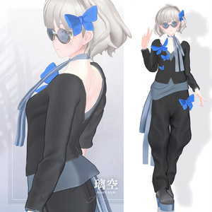 【3D衣装】璃空 -Riku Azure style- ＜VRC対応＞ 缩略图 11
