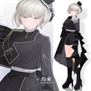 【3D衣装】玲來 -Reira Classic lolita style- ＜VRC対応＞ 缩略图 7