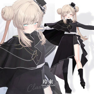 【3D衣装】玲來 -Reira Classic lolita style- ＜VRC対応＞ 缩略图 10