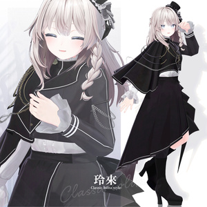 【3D衣装】玲來 -Reira Classic lolita style- ＜VRC対応＞ 缩略图 9