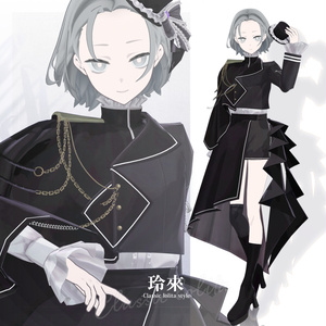 【3D衣装】玲來 -Reira Classic lolita style- ＜VRC対応＞ 缩略图 8