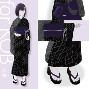 【3D衣装】YUKATA Style＜VRC対応＞for Type KOB / SSB / TKY / UMD 缩略图 2