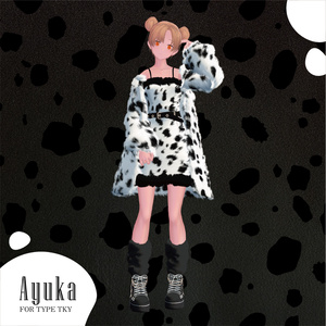 【3D 衣装】dalmatian_fur_set《Paranoia-Paradox コラボ》<VRC対応> 缩略图 6