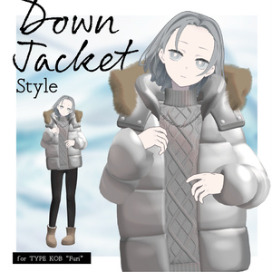 【3D 衣装】Down Jacket Style＜VRC 対応＞ 缩略图 3