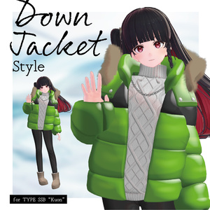 【3D 衣装】Down Jacket Style＜VRC 対応＞ 缩略图 4