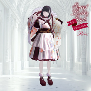 【3D 衣装】Sweet Lolita Style＜VRC 対応＞ 缩略图 2