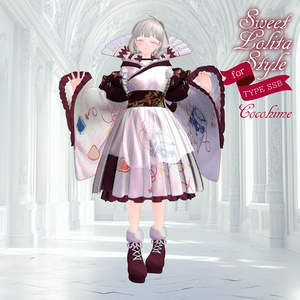 【3D 衣装】Sweet Lolita Style＜VRC 対応＞ 缩略图 5