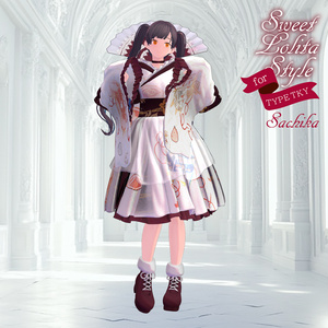 【3D 衣装】Sweet Lolita Style＜VRC 対応＞ 缩略图 7