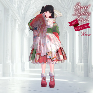 【3D 衣装】Sweet Lolita Style＜VRC 対応＞ 缩略图 4