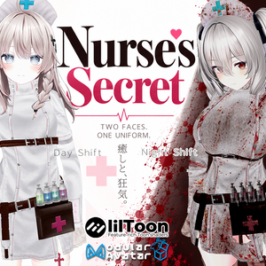 【ハロウィンナース】Nurse's Secret Day&Night Shift【7アバター対応】