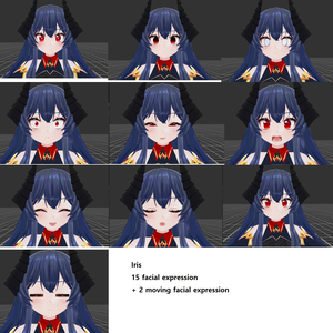 [イリス] Iris Facial expression