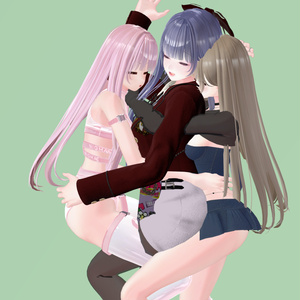 【無料版有】 Couple Pose Animation Pack 2 缩略图 10