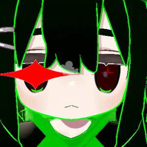 [無料]ゲームとかである感じの目がキラーンってなってるパーティクル