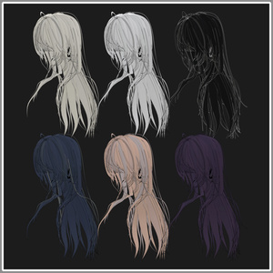 [ Grus, Maya, Kikyo ] long hair 缩略图 5