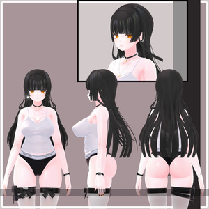 [ Selestia, Maya, Kikyo, YUGI MIYO ] 姫カット ロングヘア 缩略图 3