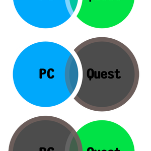 VRchat [ PC or Quest ] 対応アイコン