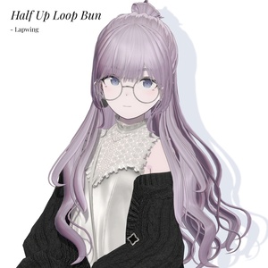 Half Up Loop Bun【9 Avatars】 #あんぷる