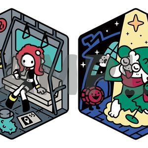 展示】OMORI アクリルキーホルダー Dセット - ちまショップ - BOOTH