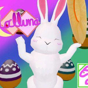【VRChat想定3Dモデル・アバター】Malluna(マルーナ)