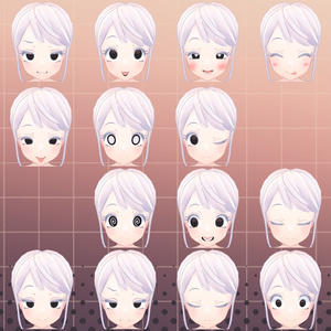 VRC想定オリジナル3Dモデル『Melmelo-メルメロ-』 缩略图 5